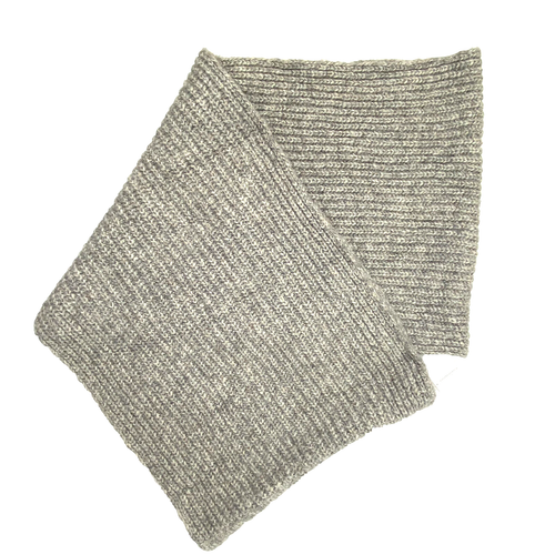 Banana Republic Infinity Scarf Chunky Knit Gray Cotton Blend NEW - Picture 3 of 10