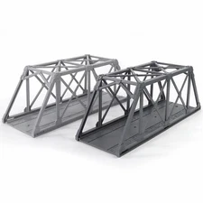 Evemodel HO Scale Model Truss Bridge Kit for Model Track Model Trains QLF46