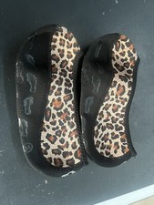 Nufoot Leopard Flats Size M Women's 6-7
