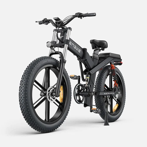 Engwe X26 1000W 26&amp;amp;#034; Fat Bike Foldable Electric Mountain Bike UL 2849 Certified