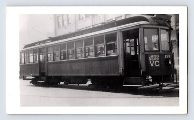 Photo Oregon Portland Railway Company Jantzen Beach 1960s Brill Car 3'' x 5''