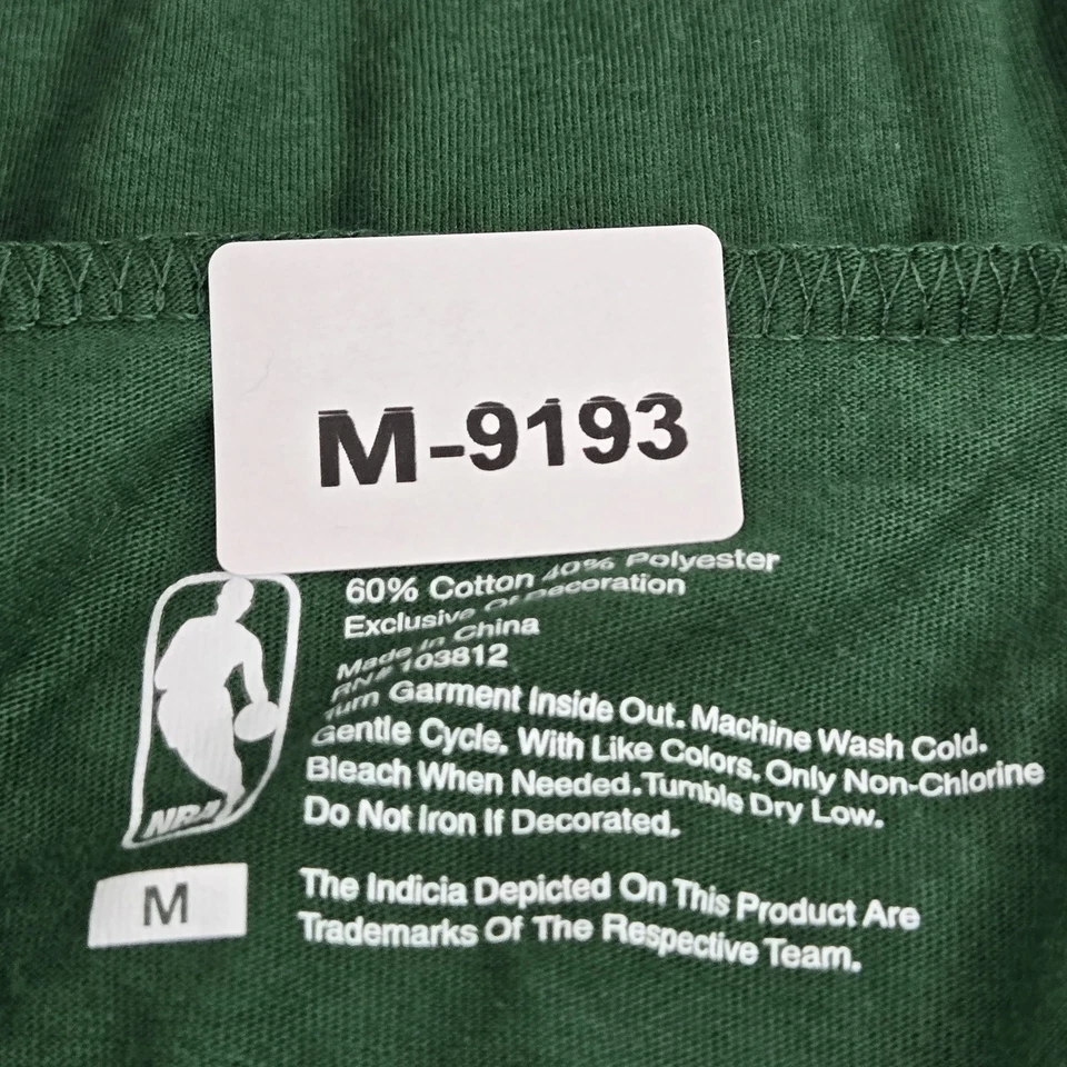 Camisa para mujer Milwaukee Bucks M verde logotipo de marca desconocida manga larga Foto 2 de 4