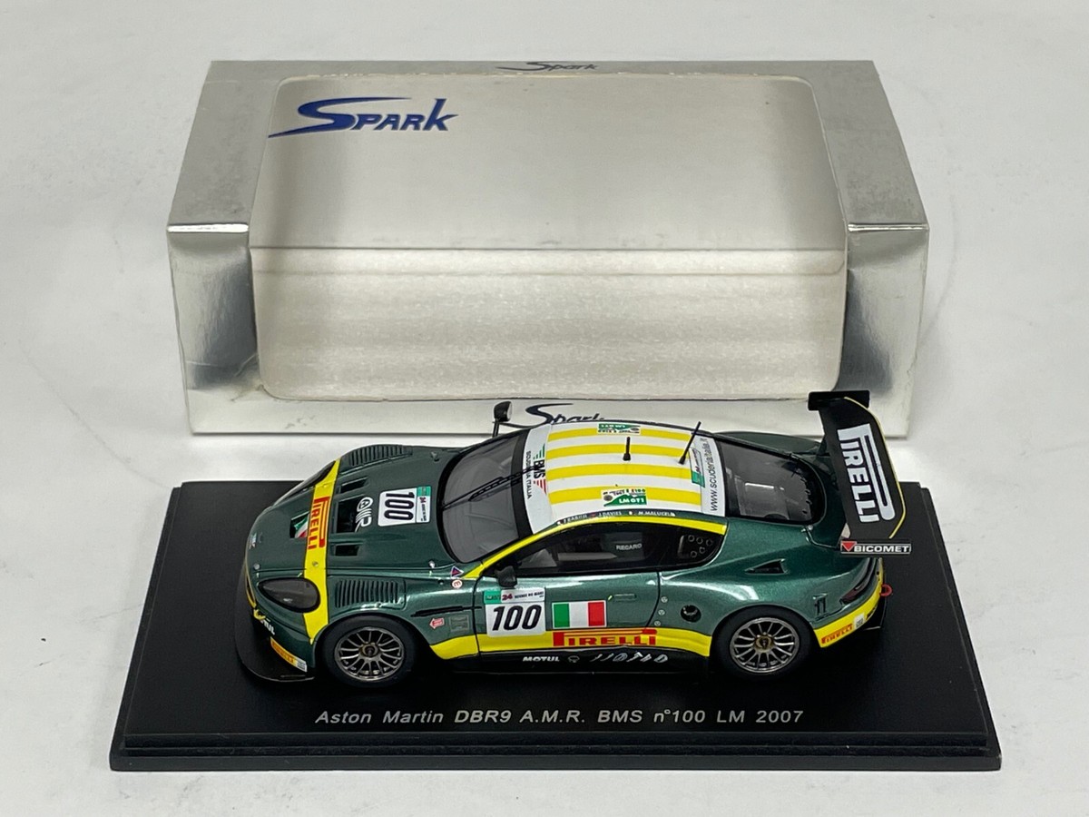 1/43 Spark Aston Martin DBR9 car #100 AMR BMS 2007 24 LeMans S1211