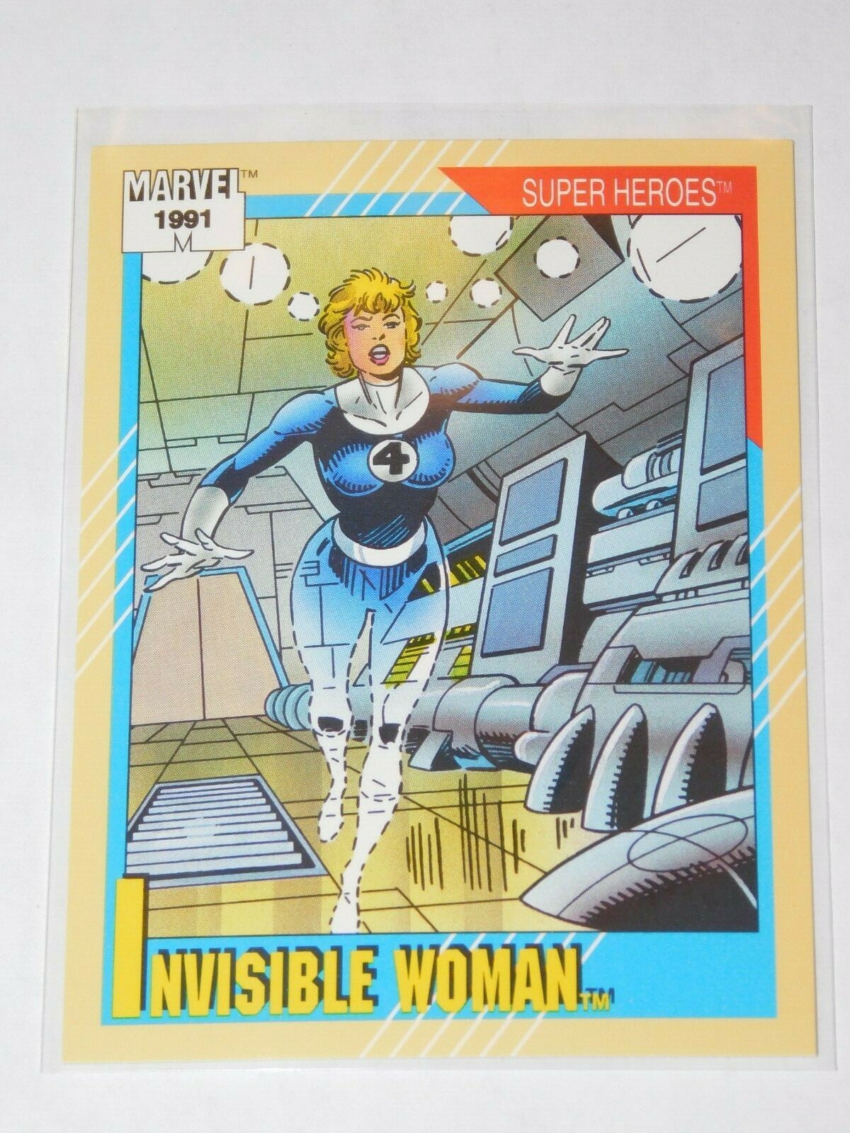 1991 Invisible Woman Marvel Card For Sale - MAVIN