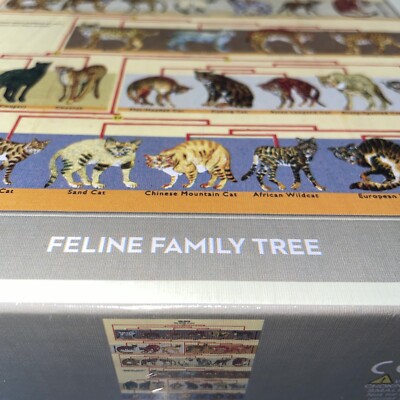 SEALED Feline Family Tree 500 Piece Jigsaw Puzzle New York Co