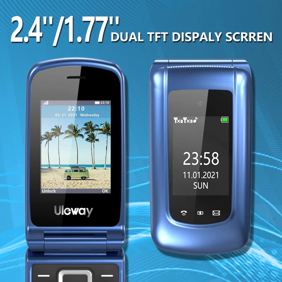 Seniorenhandy Ohne Vertrag Klapphandy mit Groüe TastenGSM Tastenhandy Seniore... - Bild 3 von 4