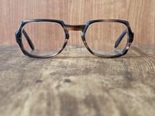 VINTAGE 60S THICK ACETATE EYEGLASSES FRAME MADE IN GERMANY 54/22 K14