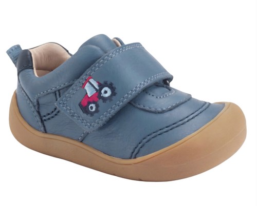 Start-Rite Harvest Jungen First Steps Schuhe in Jeansblau (G Fit)