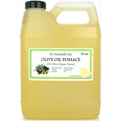 OLIVE POMACE OIL  BY DR.ADORABLE ORGANIC 100 % PURE COLD PRESSED 2oz-UP TO 7LB