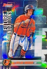 2019 Bowman's Best Future Foundations Die Cut Rylan Bannon Rookie AUTO SIGNED