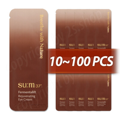 SU:M37 fermentalift Rejuvenating Eye Cream  10~100pcs  SUM37