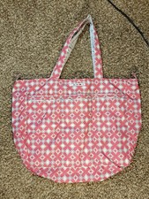 JuJuBe SuperBe Large Tote Pink Pinwheels- RETIRED PRINT