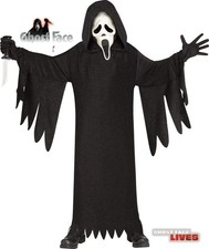 Scream Ghost Face 25th Anniversary Movie Addition Child Costume