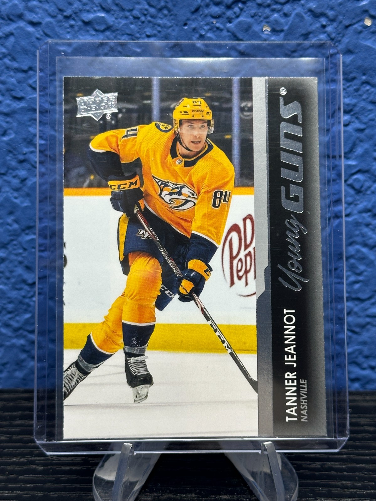 2021-22 Upper Deck Series 1 One Tanner Jeannot Young Guns Rookie RC #222