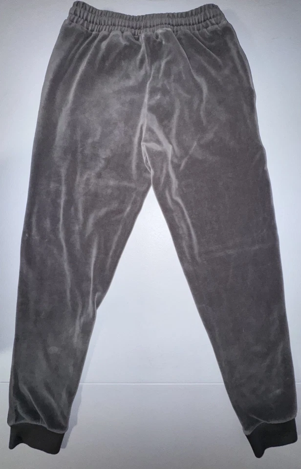 Sergio Tacchini Track Pants Men’s Small Gray Blue Striped Joggers Logo Casual  - Image 2 of 4