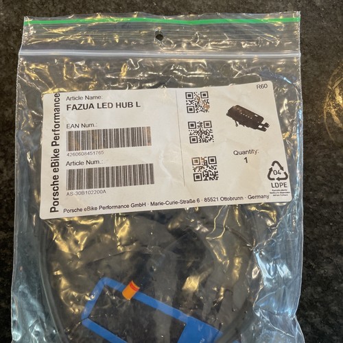 Fazua Ride 60 LED Nabe L - Oberrohr Display - inkl. Cradle Porsche eBike - Bild 2 von 8