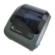 Zebra GK420t Thermal Transfer Label Printer GK42-102510-000, NO A/C Adatper