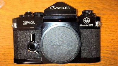 Canon F-1 Montreal Olympic Model Camera, Excellent Condition, 1976
