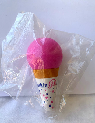 Baskin Robbins 31 Flavors Pink Ice Cream Cone Antenna Topper 3.5'' Sealed