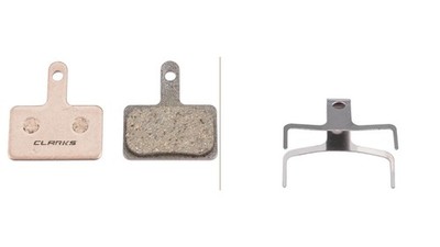 CLARKS Disc Bremsbelag  GOLD VRS811  für Shimano / Tektro Auriga