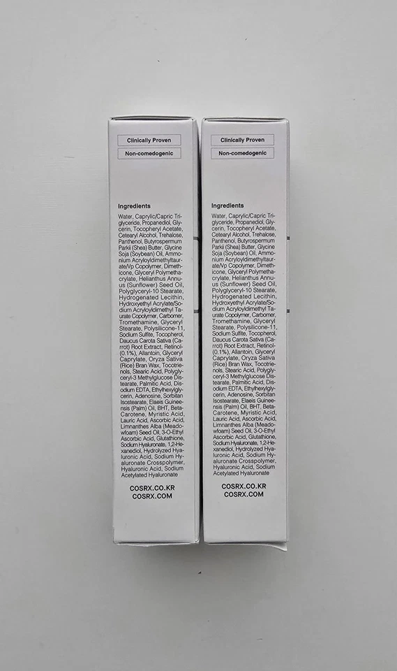 COSRX - The Retinol 0.1 % Cream 20ml / 0.67 fl oz Anti Aging Cream  - 2 Pack - Image 4 of 4