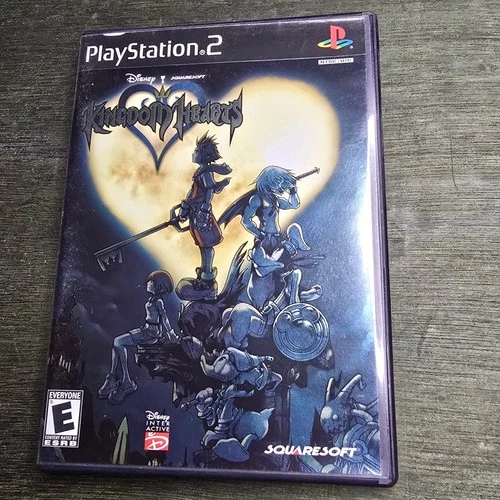 Kingdom Hearts Sony PlayStation 2 PS2 2002 Black Label CIB Disney Squaresoft