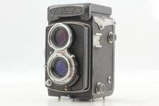 [Near MINT] Yashicaflex Model C TLR Film Camera Yashikor 80mm f3.5 From JAPAN