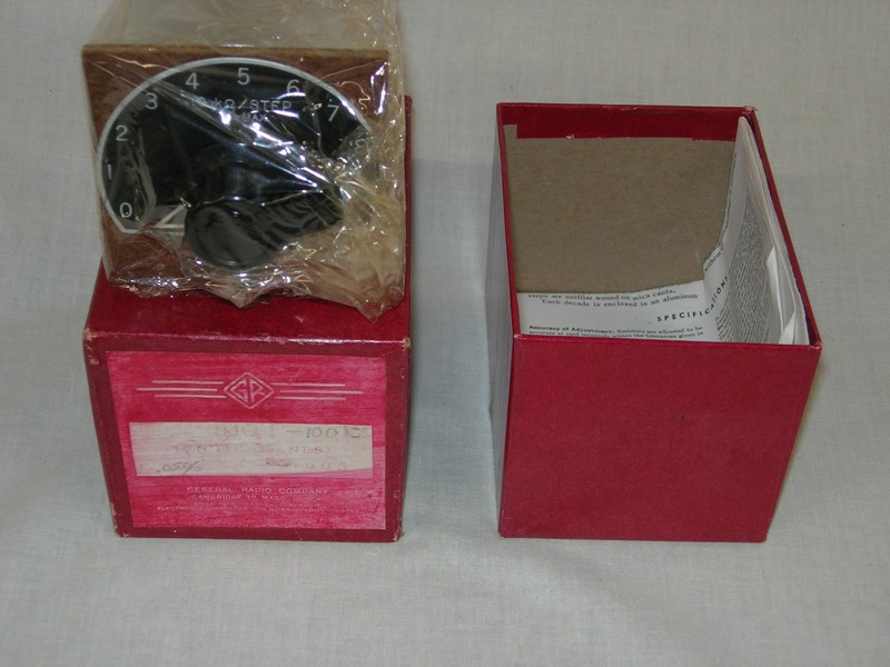 GR General Radio 510-F 10k Ohm/step Replacement Decade Resistance Unit