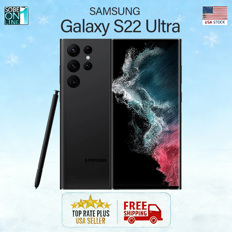 Samsung Galaxy S22 Ultra - 512 GB - Phantom Black (Unlocked) for