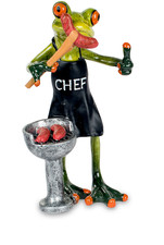 Formano Froschhausen hellgrün Frosch am Grill  in 2 Ausführungen  717023