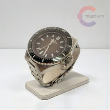 Edox Neptunian-80120-3NM-BRD Men's Brown Dial Automatic Watch Used From Japan