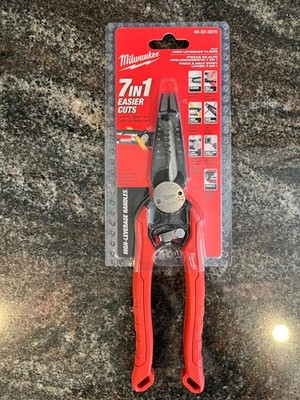 Milwaukee 48-22-3078 7in Combination Plier - Red