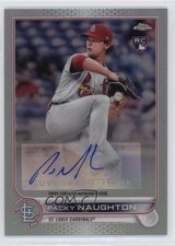 2022 Topps Chrome Update Auto Packy Naughton #AC-PN Auto 0bz6