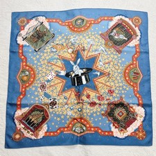 HERMES Carre 90 Silk 100 Scarf LA MAGIE Multicolor Authentic G01202899