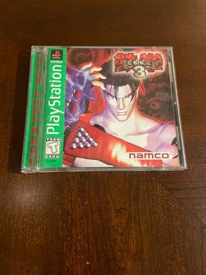 Tekken 3 Greatest Hits PlayStation 1 Complete + Registration Card Attached