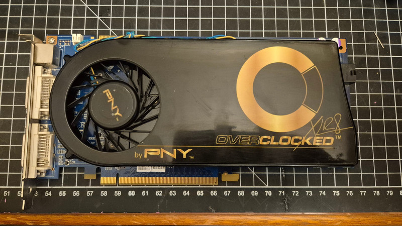 PNY GeForce 9600 DDR3 512MB PCI-E Graphics Video Card IN EXCELLENT CONDITION