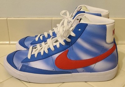 Nike Blazer Mid 77 Pacific Blue Red Men's Size 11