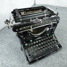 Underwood Typewriter No 6 Fully Functional Champion Keyboard Desktop 1937 thumbnail