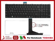 Tastiera Italiana per Notebook Toshiba Satellite Pro L850-1DZ (Nera)