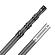 Carbon Fiber Pool Pole 15 Foot Telescoping Swimming Pool Cleaning Pole