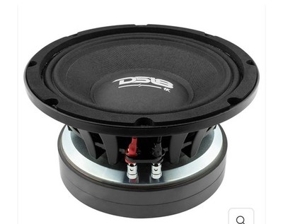 DS18 PRO-1KP8.8 8'' Brazilian MID BASS Car Audio Loudspeaker, 2000 Watts