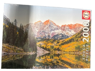 Educa Maroon Bells USA Puzzle 2000 Pieces 96x68cm Jigsaw (19279)