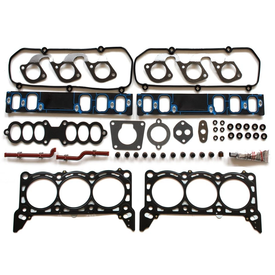 Conjunto de junta de cabeça para Ford Mustang Mercury Cougar 3.8L OHV VIN 4-RWD 1997-1998 - Imagem 2 de 4