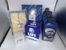 KIT TAGLIANDO ORIGINALE RENAULT KADJAR 1.5 DCI 5 LITRI OLIO ELF FE 5W30 5W-30 C4