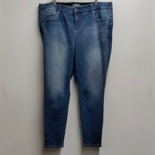 Torrid Bombshell Skinny Jeans Women's Size 22R Medium Wash