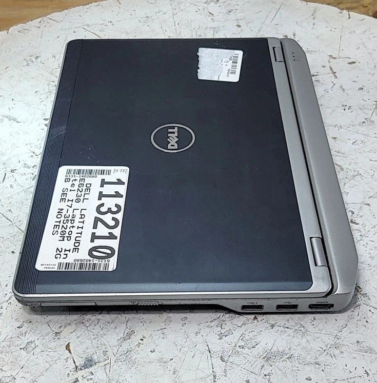 DELL LATITUDE E6230 Laptop Intel I7-3520M 2GB SEE NOTES - Image 4 of 4