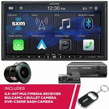 Alpine ILX-407 7 Multimedia w/ Bullet Camera ...