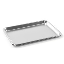134803 Vassoio in Acciaio Inox, 39 Cm X 27,5 Cm X 1,9 Cm