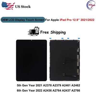 OEM LCD Display Touch Screen Digitizer For Apple iPad Pro 12.9'' Year 2021/2022