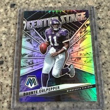 Daunte Culpepper 2021 Panini Mosaic Center Stage Silver Prizm #CS22 Vikings-NFL